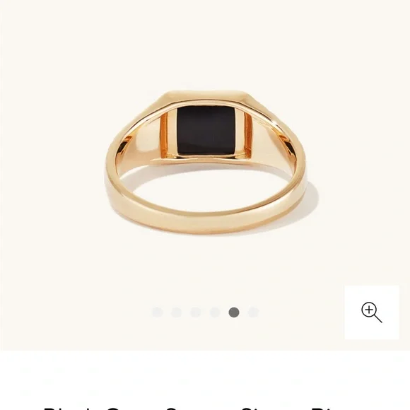 Mini enamel signet ring - Picture 9 of 9